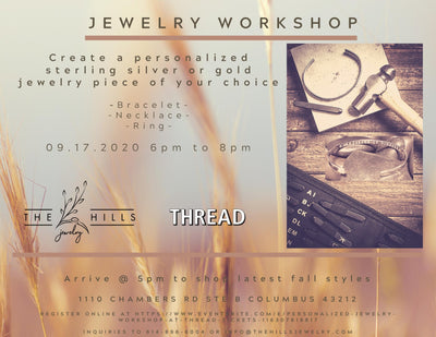 Personalized Jewelry Workshop at THREAD