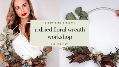 Dried Floral Wreath Workshop