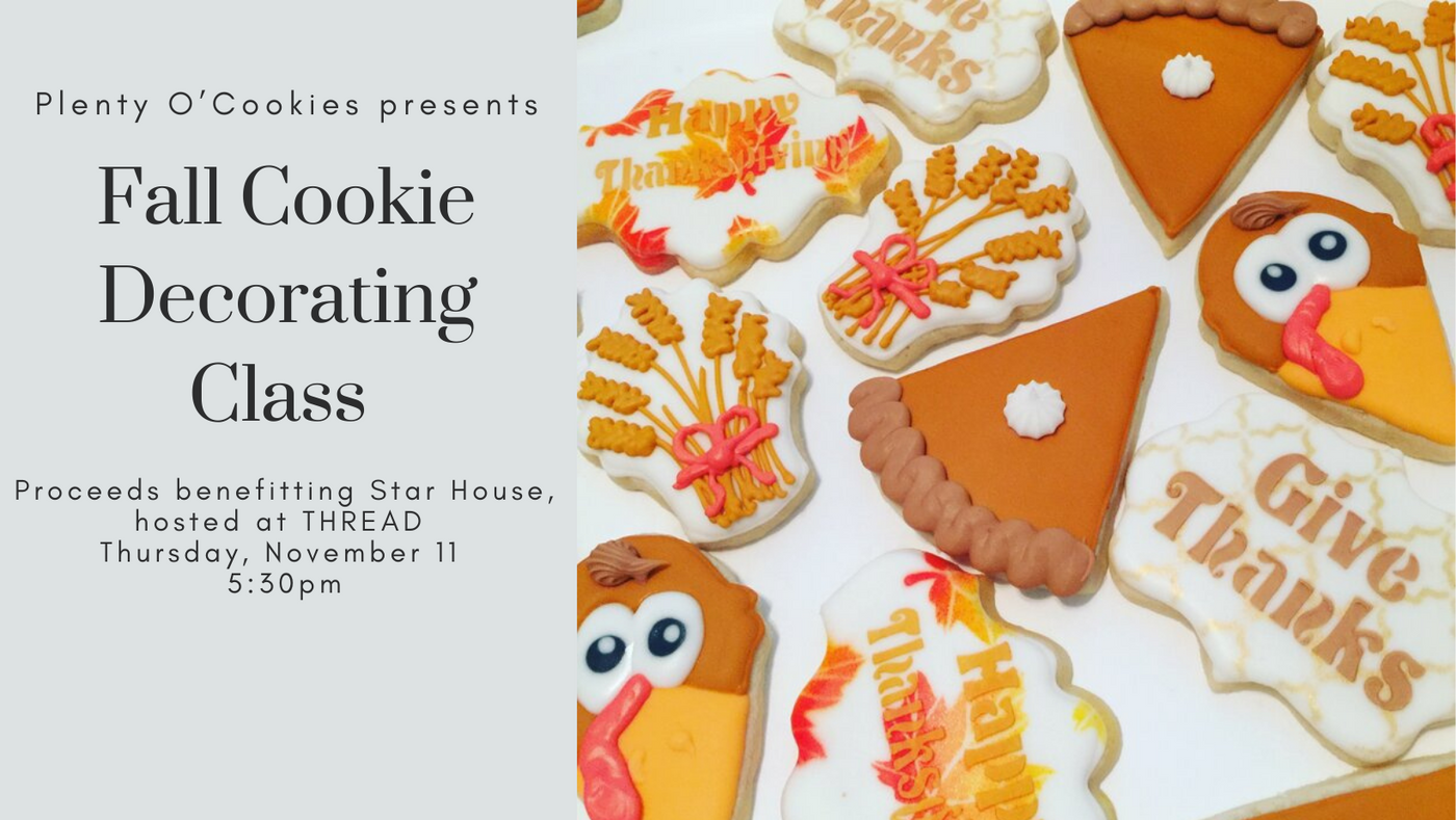 Cookie Decorating Workshop with Plenty O’Cookies