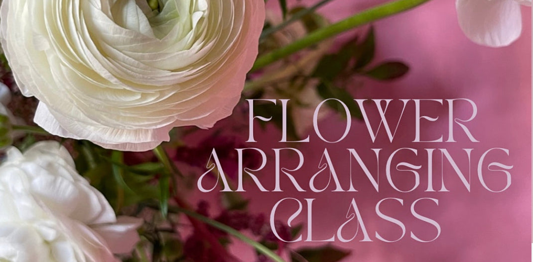 Spring Flower Arranging Class