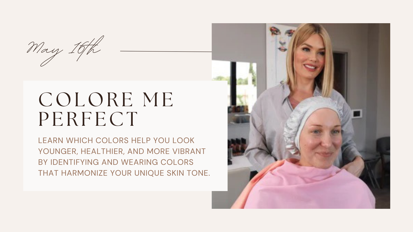 Color Analysis Appointments with Colore Me Perfect