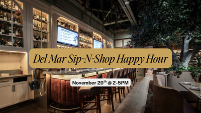 Del Mar Sip-N-Shop Happy Hour