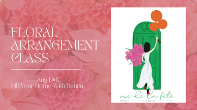 A Floral Arranging Workshop