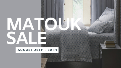 Matouk Labor Day Sale