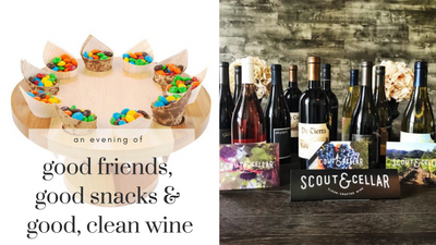 an evening of Good Fashion, Good Friends, Good Snacks and Good, Clean Wine