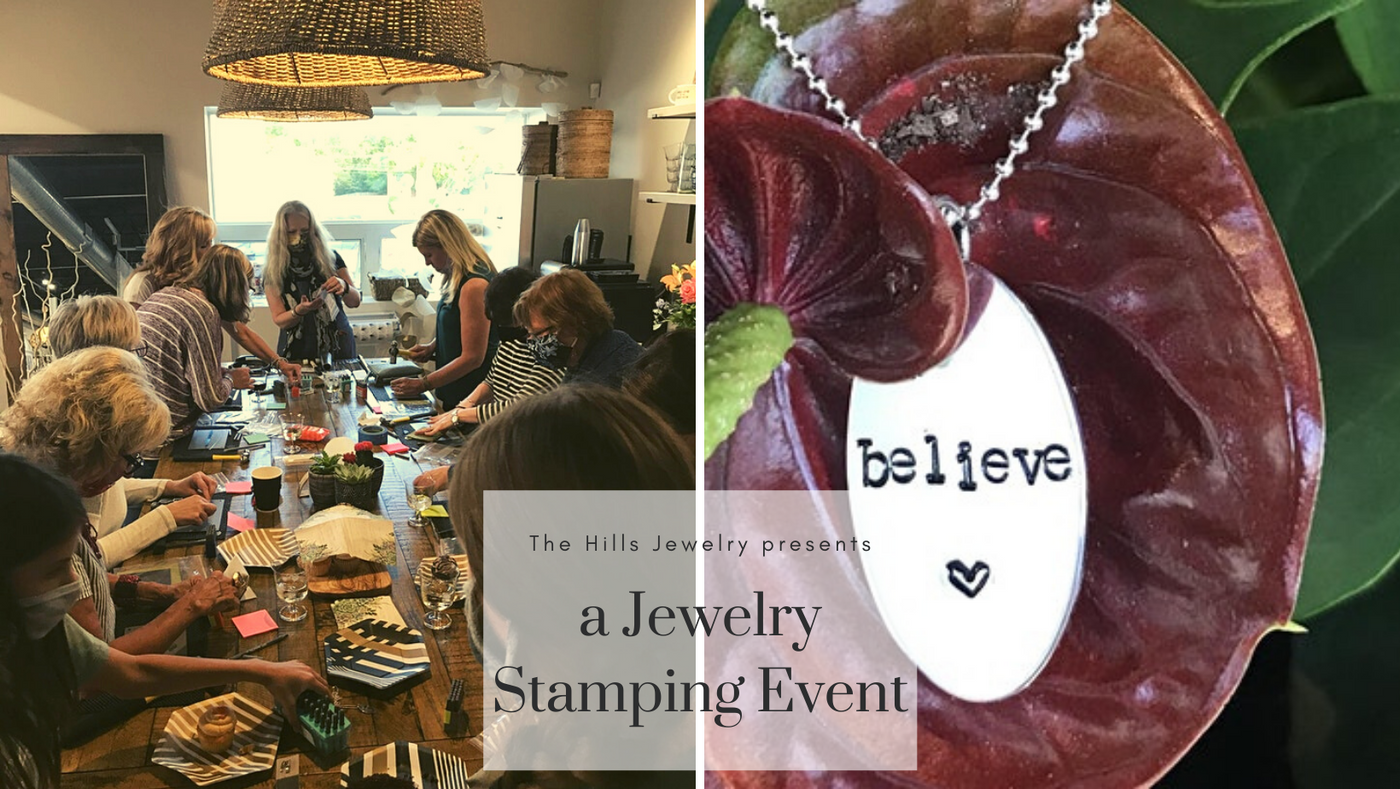 Jewelry Stamping Workshop Instructed by The Hills Jewelry