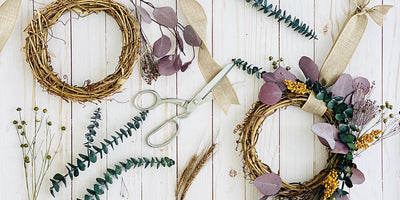 Fragrant Dried Floral Wreath Workshop with CRFT CLUB at THREAD
