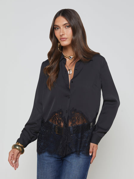 トップス ADALEE EMBROIDERY MESH BLOUSE 40664PYT_ADALEE_BLACK_01_grand