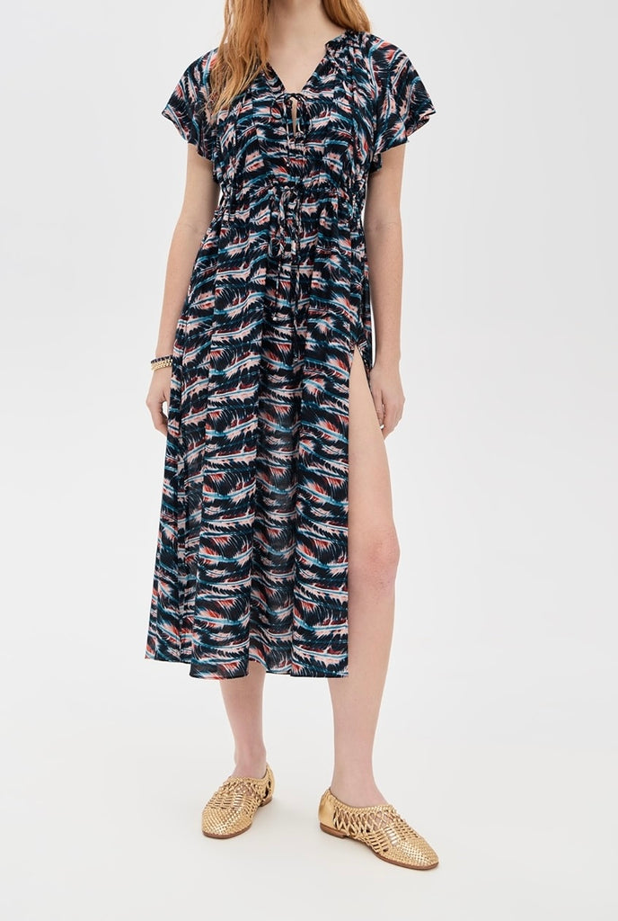 white midi eyelet dress Italian Summer Off-the-Shoulder Eyelet Midi Dress