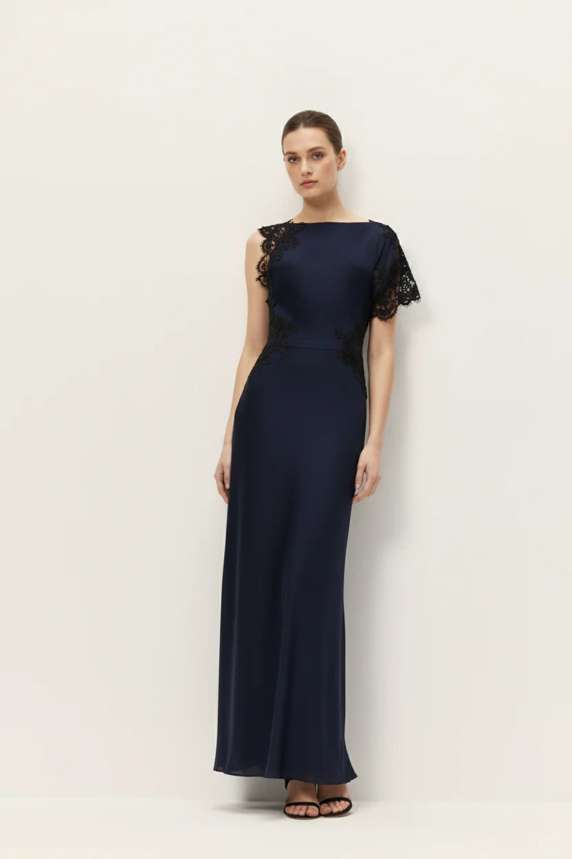 Maris Dress Navy – THREAD